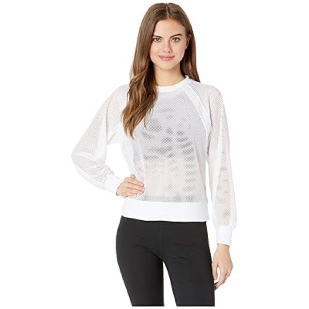 White Blanc Noir Top Extra Small XS - Picture 2 of 6
